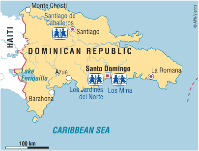 Sponsorship sites in the Dominican Republic