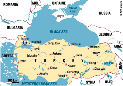 Turkey sponsorship locations